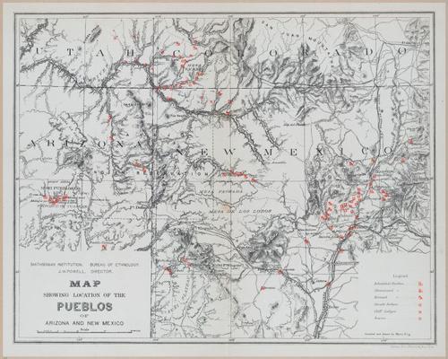 E517 - Bureau of Ethnology - Southwestern US - 1883 - 24395-24396