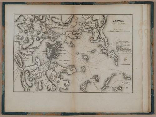 Boston with its Environs - from Atlas to Marshall’s Life of Washington&nbsp;