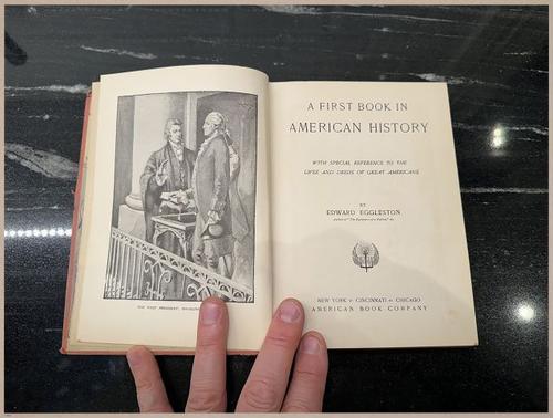 E541 - A First Book in American History - 1889 - 2687