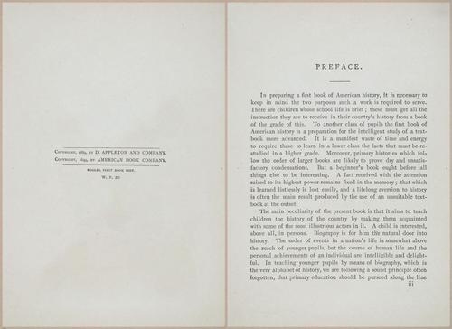 E541 - A First Book in American History - 1889 - 26025-26026