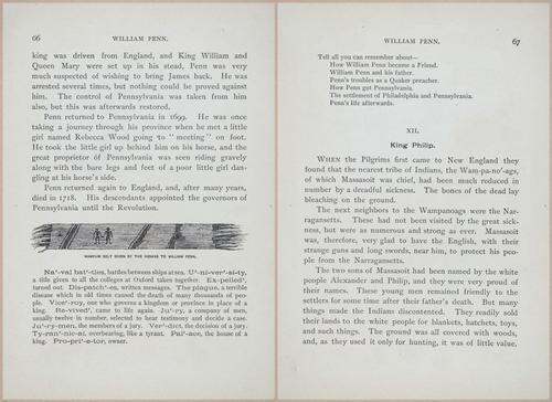 E541 - A First Book in American History - 1889 - 26098-26099