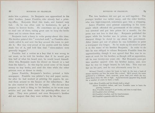 E541 - A First Book in American History - 1889 - 26120-26121