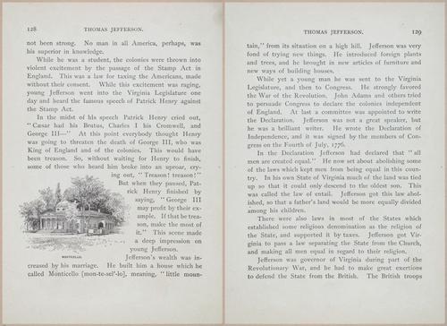 E541 - A First Book in American History - 1889 - 26160-26161