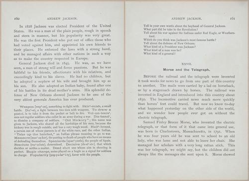 E541 - A First Book in American History - 1889 - 26192-26193
