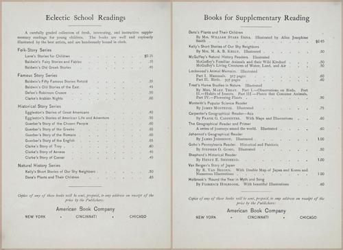 E541 - A First Book in American History - 1889 - 26238-26239