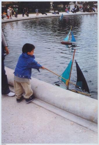 Navigation de petits bateaux au Jardin des Tuileries,&nbsp;75001 Paris