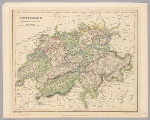 E560 - &nbsp;Switzerland and the Passes of the Alps - Jane and Ronald Gibbs Collection