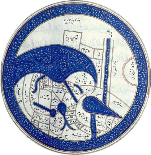 Close up TKS A2830 World Map