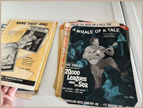 E588 - Various Musical Sheet - 5766