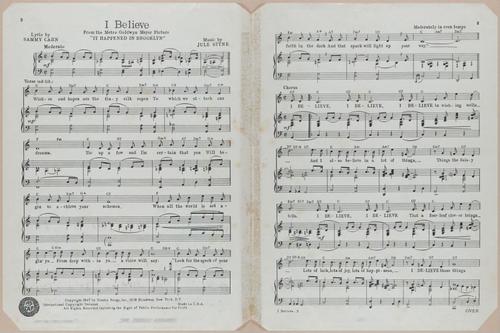 E588 - Various Musical Sheet - 29570-29571