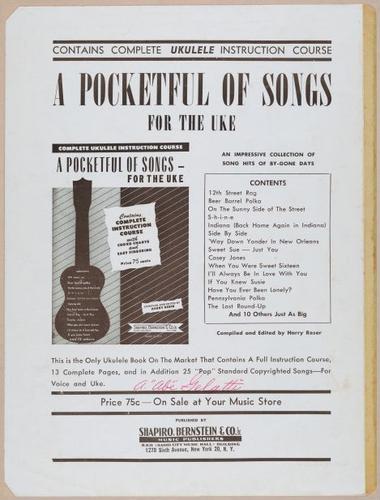 E588 - Various Musical Sheet - 29576