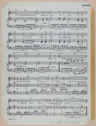 E588 - Various Musical Sheet - 29580