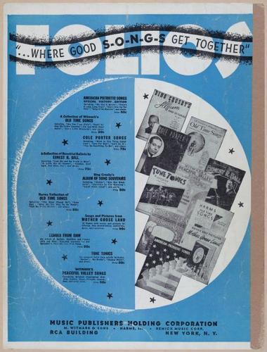E588 - Various Musical Sheet - 29604