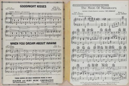 E588 - Various Musical Sheet - 29614-29615