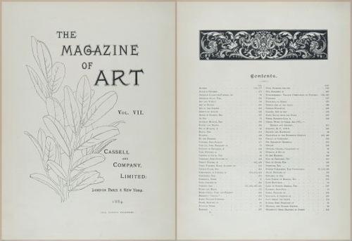 E601 - Magazine of Art - 31749-31750