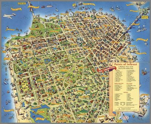 E37 - San Francisco, by Don Bloodgood, 1952 DUPLICATED