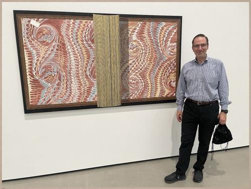 E602 - Marbled Paper exhibit - 8198