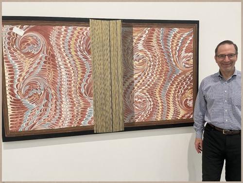E602 - Marbled Paper exhibit - 8199