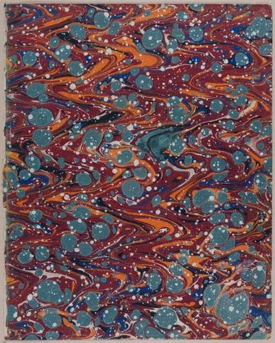 E602 - Marbled Paper exhibit - 32150