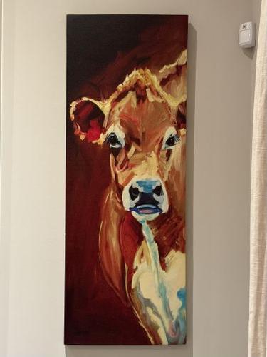 Street Cow - artist unknown