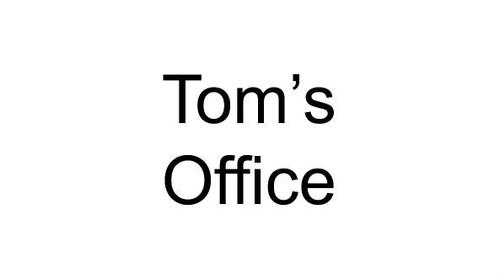 Tom’s Office - Second Floor - Paper-Bigelow Residence