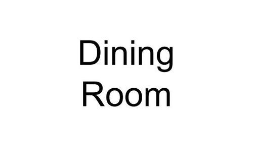 1st Floor - Dining Room - Paper-Bigelow Residence