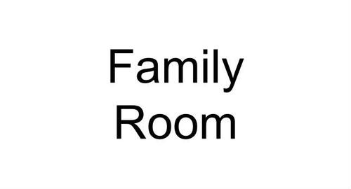 Family Room - 1st Floor - Paper-Bigelow Residence