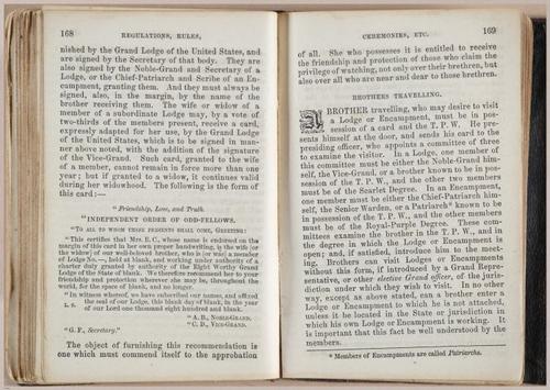 E615 - Odd Fellows - 1862 - 33142