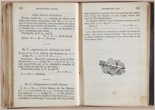 E615 - Odd Fellows - 1862 - 33160