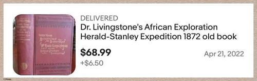 E626 - Livingstone’s Africa - 1872 - 9152