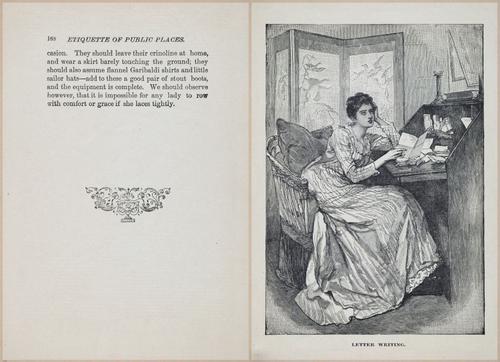 E627 - Manners, Culture and Dress - 1894 - 0710-0711