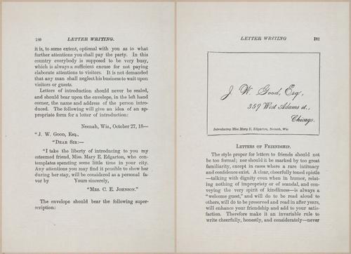 E627 - Manners, Culture and Dress - 1894 - 0723-0724