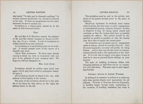 E627 - Manners, Culture and Dress - 1894 - 0735-0736