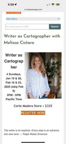 Melissa Cistaro - Maps in Fiction