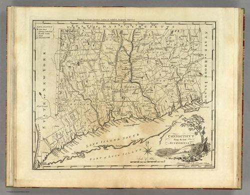 Connecticut, from Carey's General Atlas - Jake Padilla