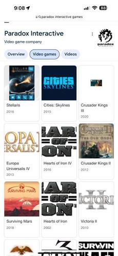 Jamie Woods plays these games - esp Europa Universalis