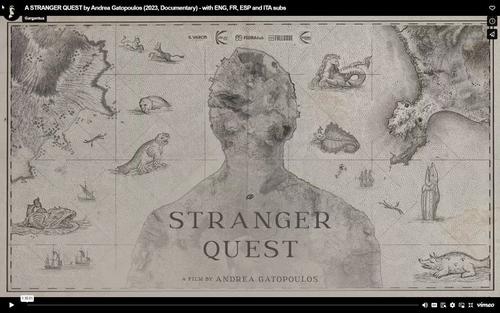A Stranger Quest, about David Rumsey, by Andrea Gatopolous