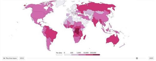 Annual Number of Wildfires - Zainab Saleem