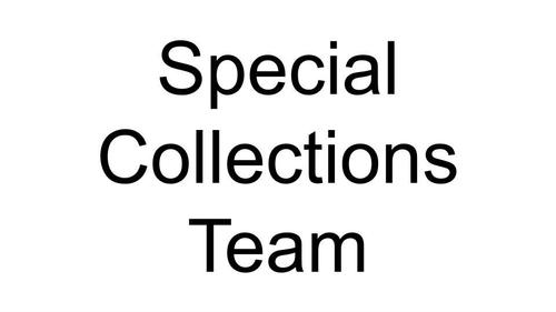 Special Collections Team