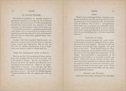 E627 - Manners, Culture and Dress - 1894 - 1315-1316