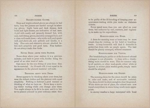 E627 - Manners, Culture and Dress - 1894 - 1319-1320