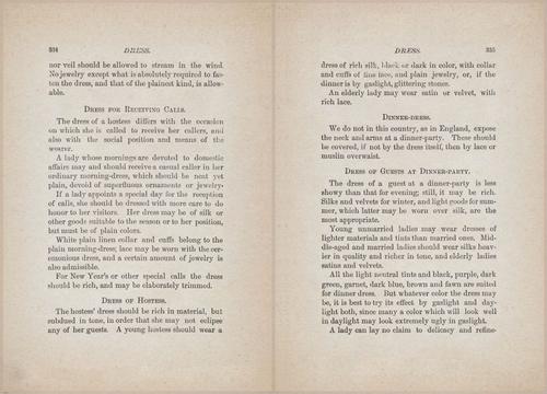E627 - Manners, Culture and Dress - 1894 - 1325-1326