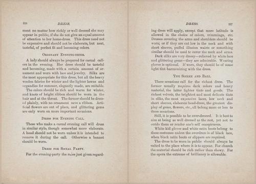 E627 - Manners, Culture and Dress - 1894 - 1327-1328