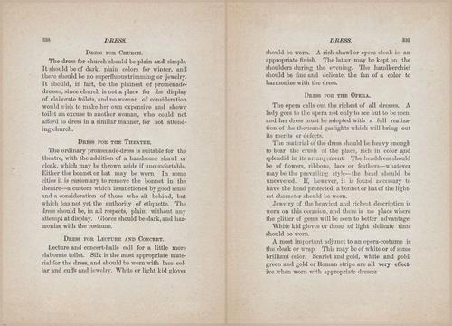 E627 - Manners, Culture and Dress - 1894 - 1329-1330