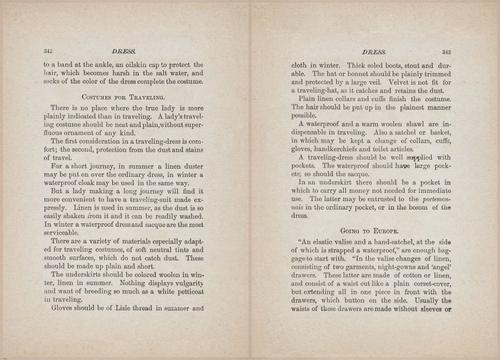 E627 - Manners, Culture and Dress - 1894 - 1333-1334