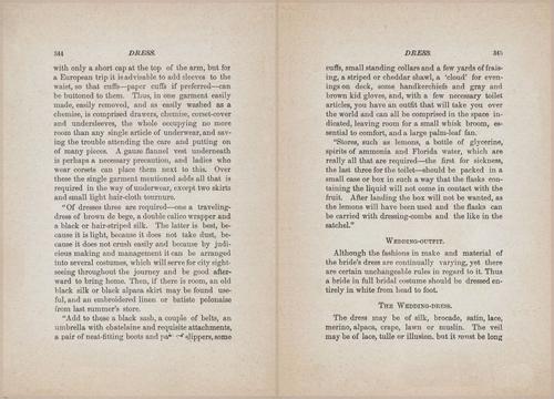 E627 - Manners, Culture and Dress - 1894 - 1335-1336
