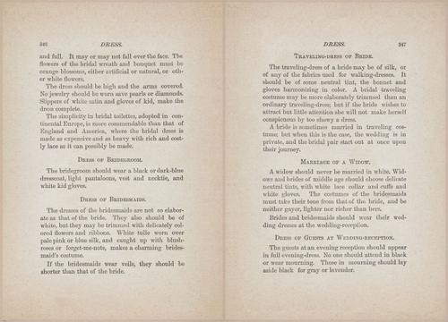 E627 - Manners, Culture and Dress - 1894 - 1337-1338
