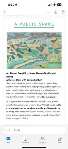 Maps in Fiction - Samantha Hunt - from Howard Altmann