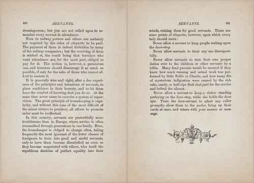 E627 - Manners, Culture and Dress - 1894 - 1391-1392