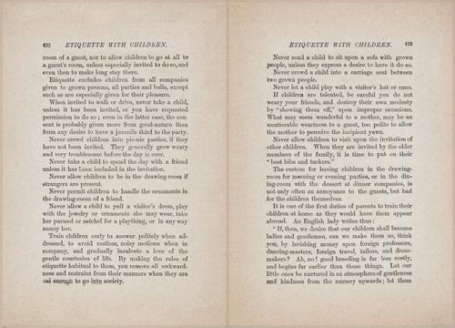 E627 - Manners, Culture and Dress - 1894 - 1416-1417